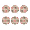 Love Dobermann Pattern Print Coaster Set