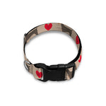 Love Dobermann Pattern Print Dog Collar
