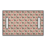 Love Dobermann Pattern Print Golf Cart Seat Cover