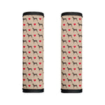 Love Dobermann Pattern Print Handle Covers