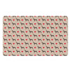 Love Dobermann Pattern Print Polyester Doormat