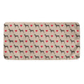 Love Dobermann Pattern Print Towel