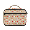 Love English Bulldog Pattern Print Briefcase Bible Bag