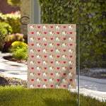 Love English Bulldog Pattern Print House Flag