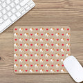 Love English Bulldog Pattern Print Mouse Pad
