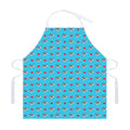 Love French Bulldog Pattern Print Adjustable Apron