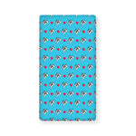 Love French Bulldog Pattern Print Baby Crib Sheet