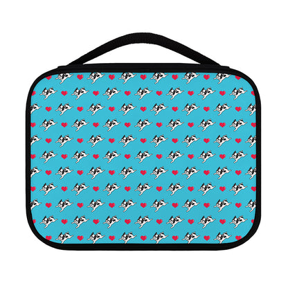 Love French Bulldog Pattern Print Classic Bible Case