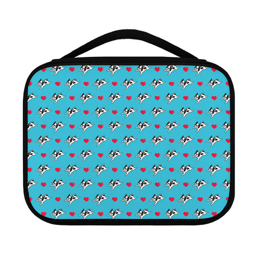 Love French Bulldog Pattern Print Classic Bible Case