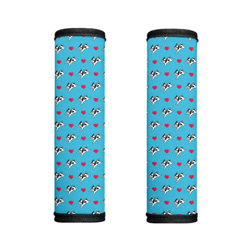 Love French Bulldog Pattern Print Handle Covers