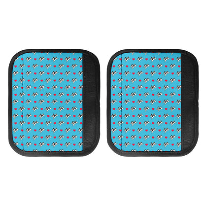 Love French Bulldog Pattern Print Handle Covers