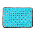 Love French Bulldog Pattern Print Kitchen Mat