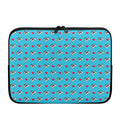 Love French Bulldog Pattern Print Laptop Sleeve