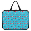 Love French Bulldog Pattern Print Laptop Sleeve With Handle