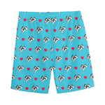 Love French Bulldog Pattern Print Men's Sports Shorts