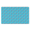 Love French Bulldog Pattern Print Polyester Doormat