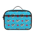 Love French Bulldog Pattern Print Portable Lunch Bag
