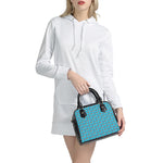 Love French Bulldog Pattern Print Shoulder Handbag