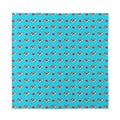 Love French Bulldog Pattern Print Silk Bandana