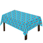 Love French Bulldog Pattern Print Tablecloth