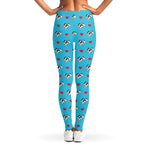 Love French Bulldog Pattern Print Women's Leggings