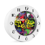 Love NYC Graffiti Print Alarm Clock