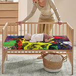 Love NYC Graffiti Print Baby Crib Sheet