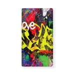 Love NYC Graffiti Print Baby Crib Sheet