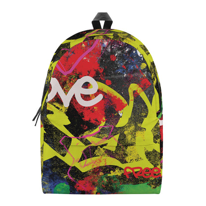 Love NYC Graffiti Print Backpack