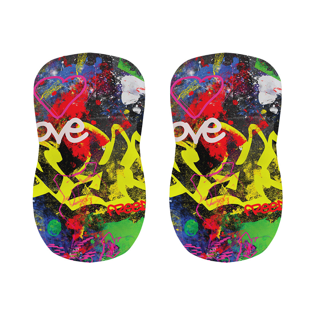 Love NYC Graffiti Print Bar Stool Covers