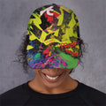 Love NYC Graffiti Print Baseball Cap