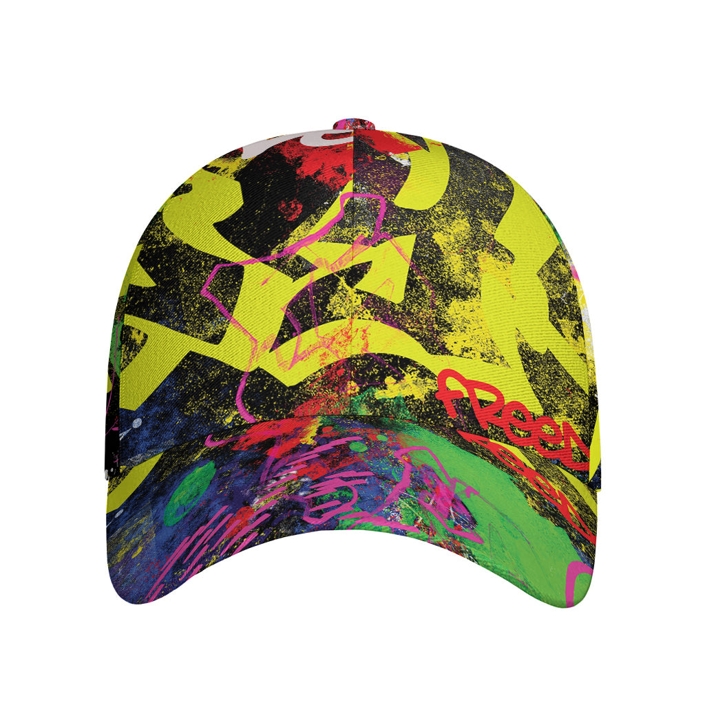 Love NYC Graffiti Print Baseball Cap