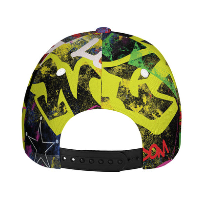 Love NYC Graffiti Print Baseball Cap
