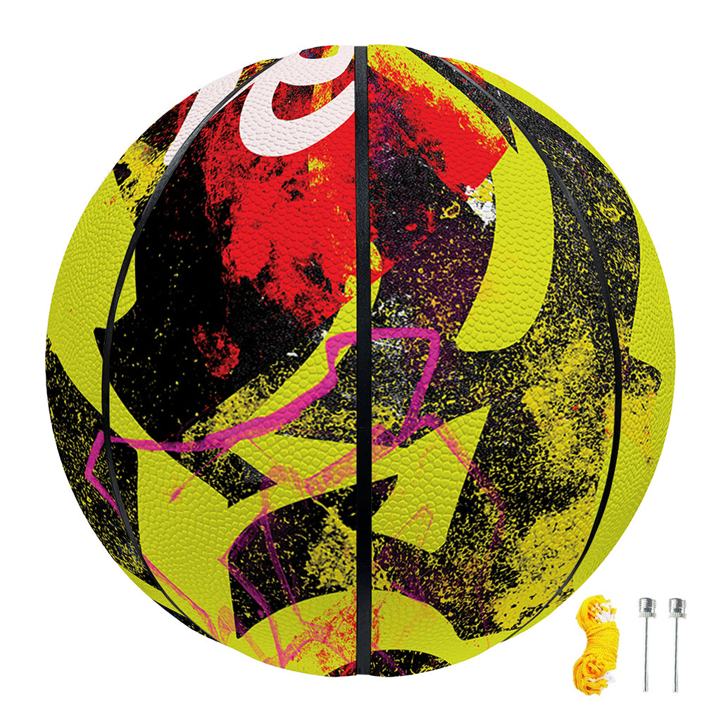 Love NYC Graffiti Print Basketball