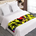 Love NYC Graffiti Print Bed Runner