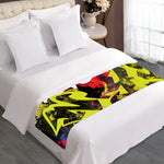 Love NYC Graffiti Print Bed Runner