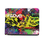 Love NYC Graffiti Print Bifold Wallet