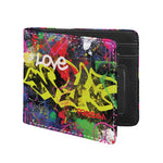 Love NYC Graffiti Print Bifold Wallet