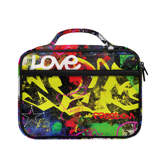 Love NYC Graffiti Print Briefcase Bible Bag