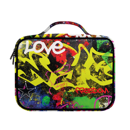 Love NYC Graffiti Print Briefcase Bible Bag