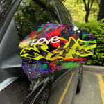 Love NYC Graffiti Print Car Side Mirror Covers