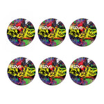 Love NYC Graffiti Print Coaster Set