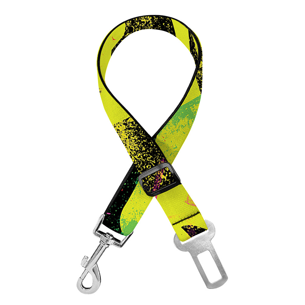 Love NYC Graffiti Print Dog Seat Belt
