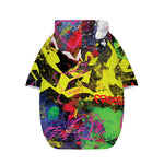 Love NYC Graffiti Print Dog Zip Up Hoodie