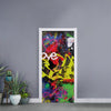 Love NYC Graffiti Print Door Sticker