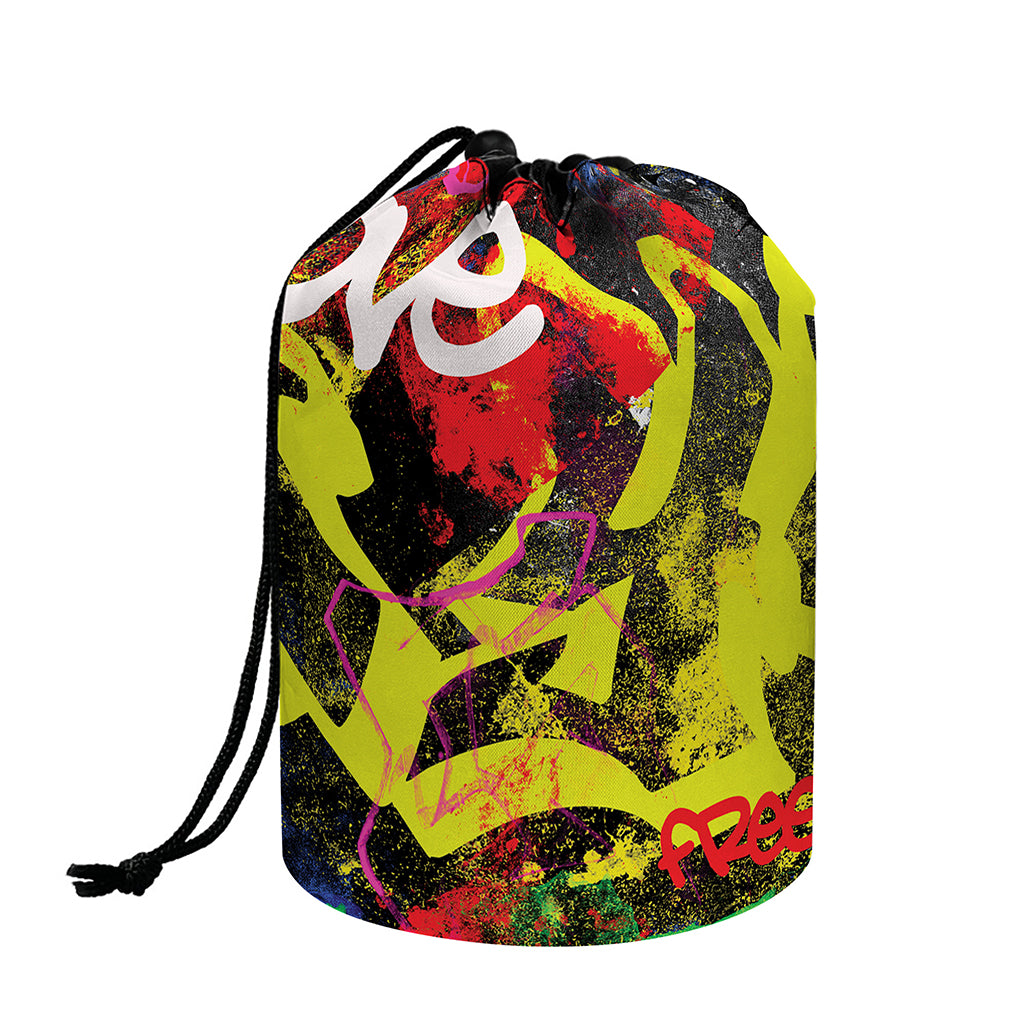 Love NYC Graffiti Print Drawstring Makeup Bag