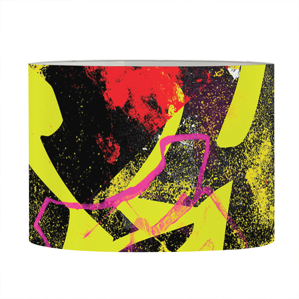 Love NYC Graffiti Print Drum Lamp Shade
