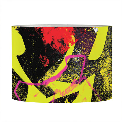 Love NYC Graffiti Print Drum Lamp Shade