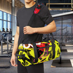Love NYC Graffiti Print Gym Bag