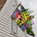 Love NYC Graffiti Print House Flag